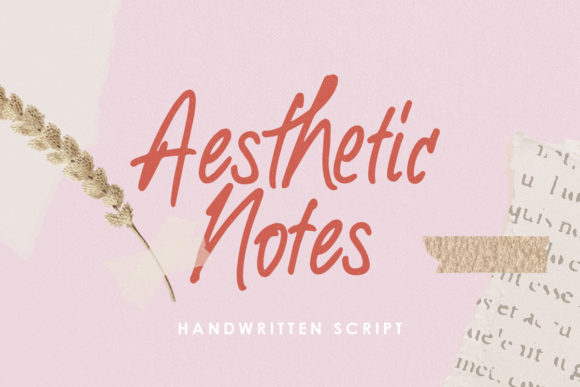 Aesthetic Notes: The Elegant Font for Your Brand