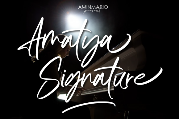 Amatya Signature: An Elegant Script Font for Editorial Design