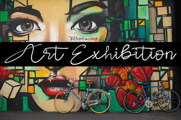 Art Exhibition: A Handwritten Font for Makers