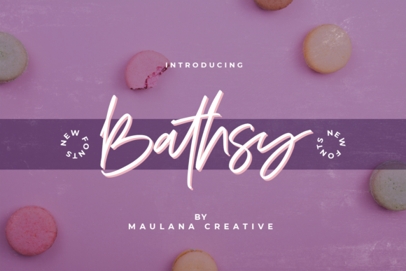 Bathsy: A Sweet Handwritten Font for Makers and Creative Sellers