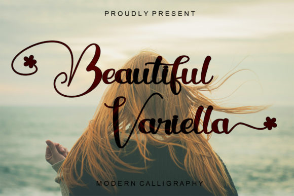 Beautiful Variella: A Whimsical Handwritten Font for Branding