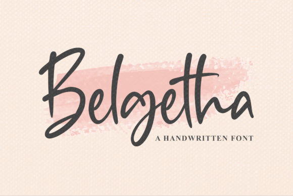 Belgetha: A Delicate Handwritten Font That Elevates Your Craft