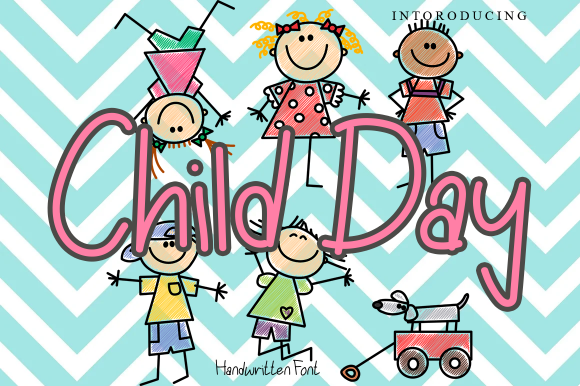 Child Day: A Fresh Handwritten Font for Campaigns