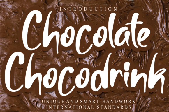 Chocolate Chocodrink: A Stylish Script Font for Modern Editorial Design