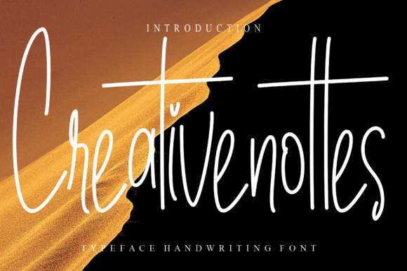 Creativenottes: A Delicate Handwritten Font for Business Branding
