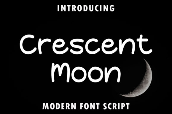 Crescent Moon: A Romantic Script Font for Marketers