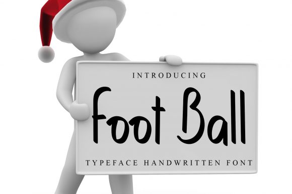 Foot Ball: A Whimsical Script Font for Makers