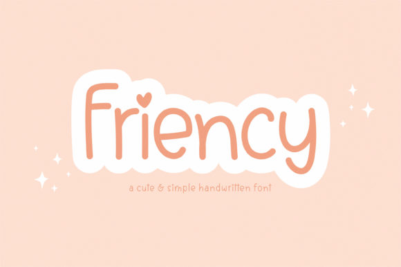 Friency: A Natural Handwritten Font for Modern Editorial Design