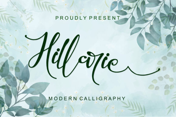 Hillarie: A Handwritten Font for Modern Web Design and Digital Branding