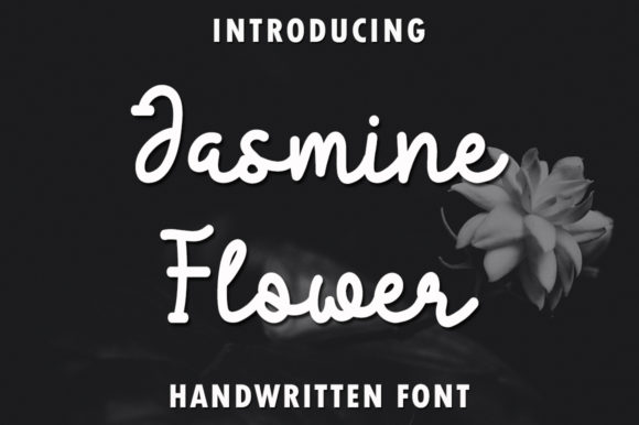 Jasmine Flower: A Delicate Script Font for Elegant Editorial Design