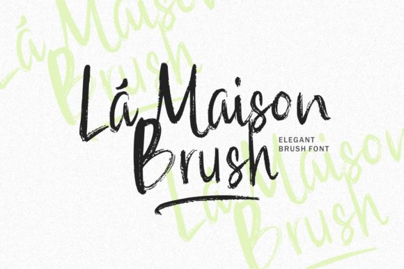 La Maison: A Premium Script Font for Modern Branding