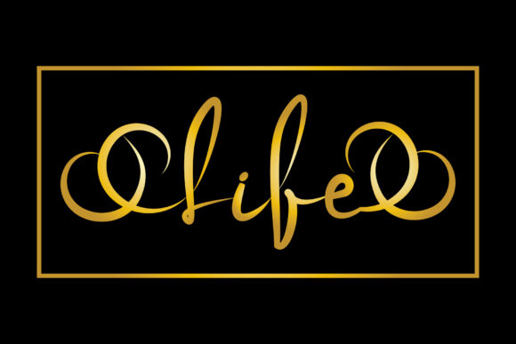 Life: A Delicate Handwritten Font for Romantic Branding