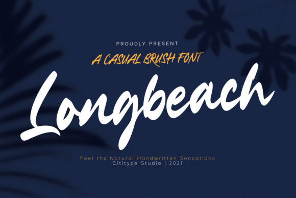 Longbeach: A Premium Handwritten Font for Modern Campaigns