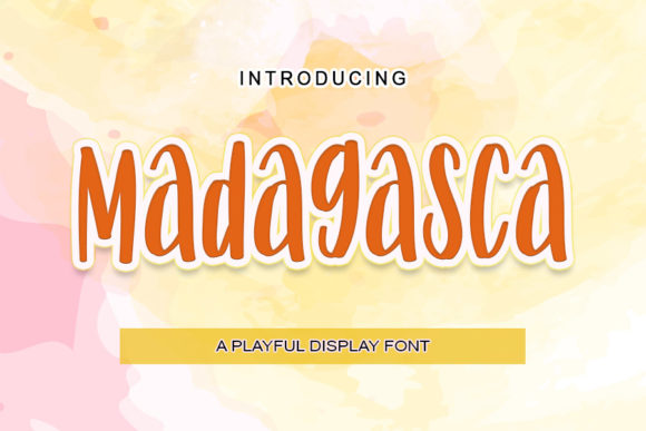 Madagasca: A Playful Handwritten Font for Makers
