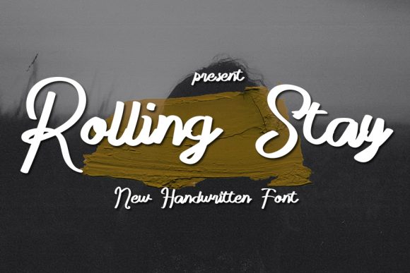 Rolling Stay: A Timeless Handwritten Font for Editors