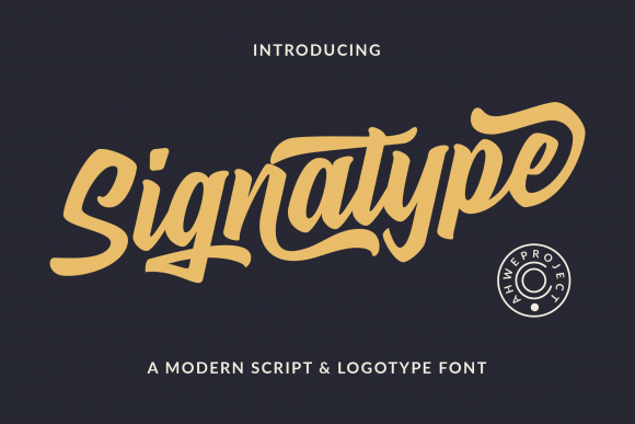 Signatype: A Delicate Handwritten Font for Elegant Branding