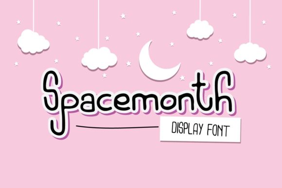 Spacemonth: A Handwritten Font That Brings Personality to Branding