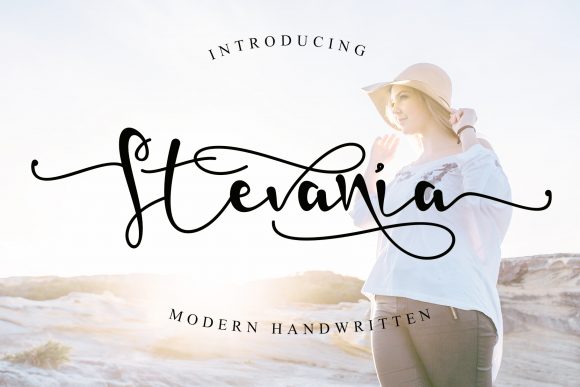 Stevania: A Luxury Handwritten Font for Your Brand