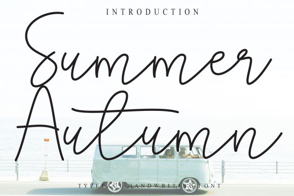 Summer Autumn: A Warm Handwritten Font for Small Business