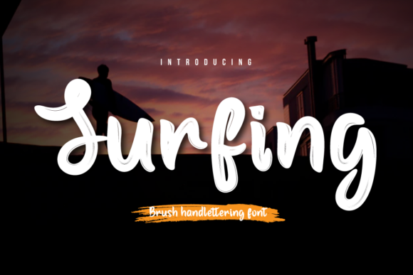 Surfing: A Handwritten Font for Modern Web Design and Digital Branding