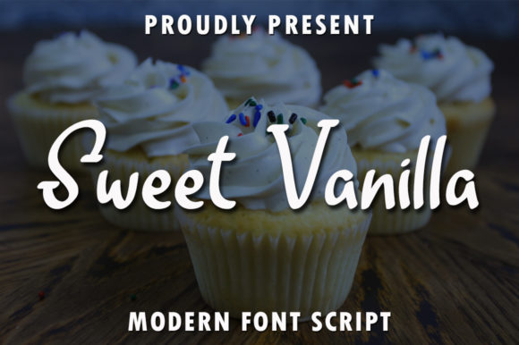Sweet Vanilla: A Classy Script Font for Crafters & Makers