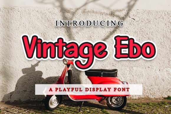 Vintage Ebo: A Versatile Script Font for Marketers